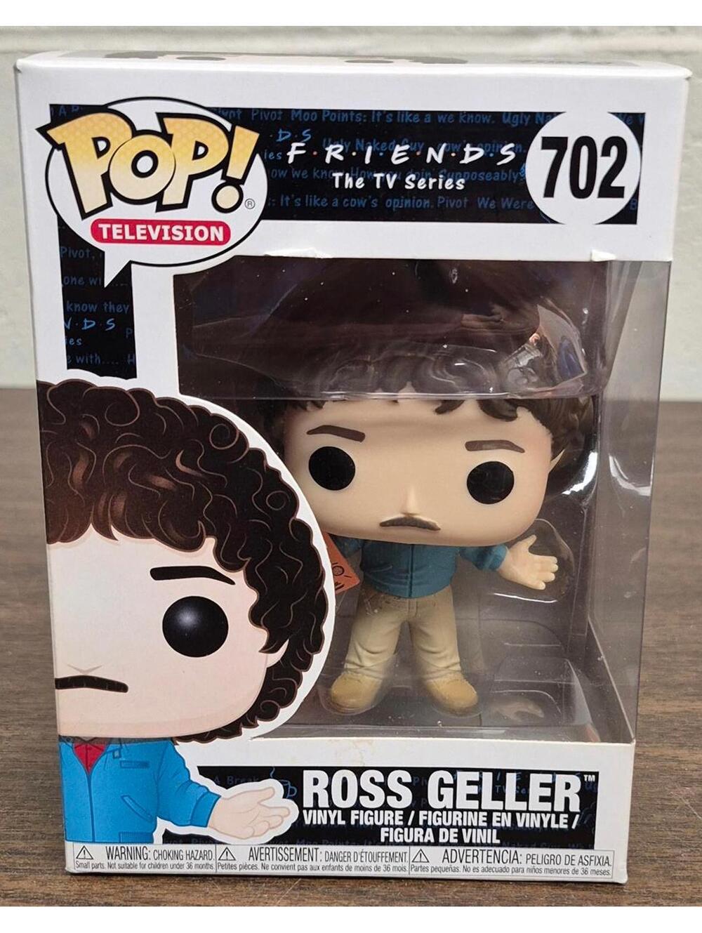 Funko Pop! Ross Geller Vinyl Figure - Friends TV Series #702